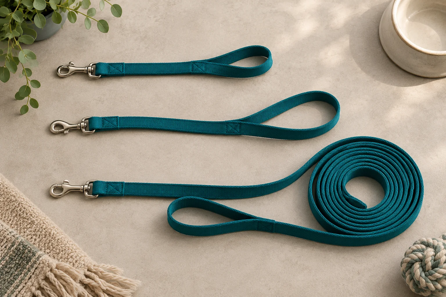 Routine fixed leads and a longer line for different activities